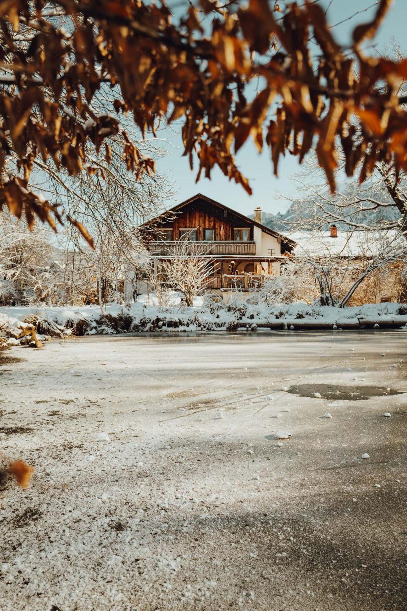 Haus Am Weiher ชวานเกา ภายนอก รูปภาพ